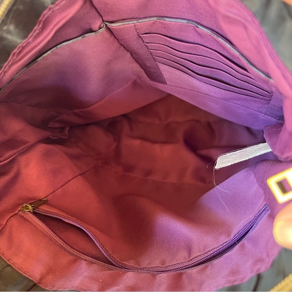 Travelon Gray Leopard Print Crossbody Bag Purse Anti Theft RFID Blocking Travel - Picture 5 of 10